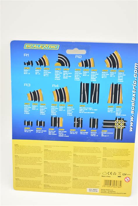 8278slot|C8278 Scalextric Radius 1 Curve Track 1:32 Slot Car Track.